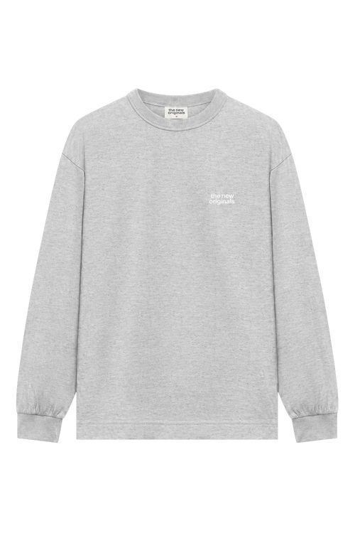 Catna Longsleeve | Light Grey melange