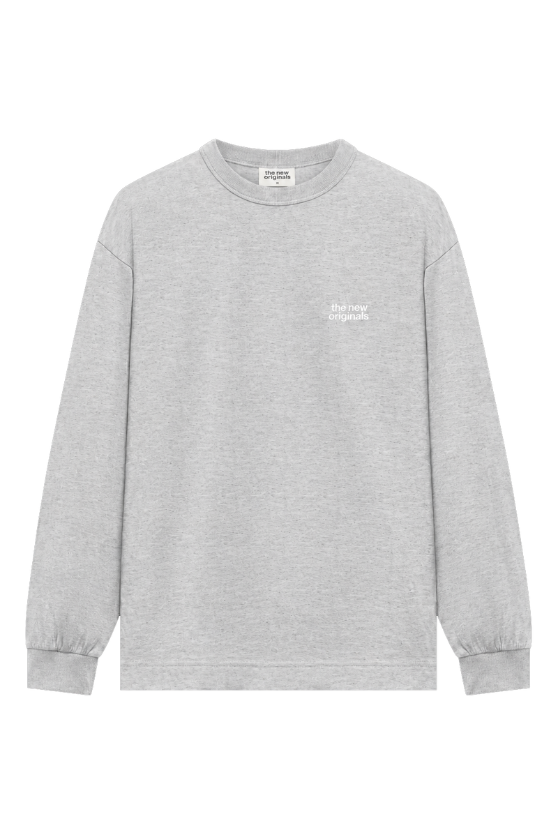 Catna Longsleeve | Light Grey melange