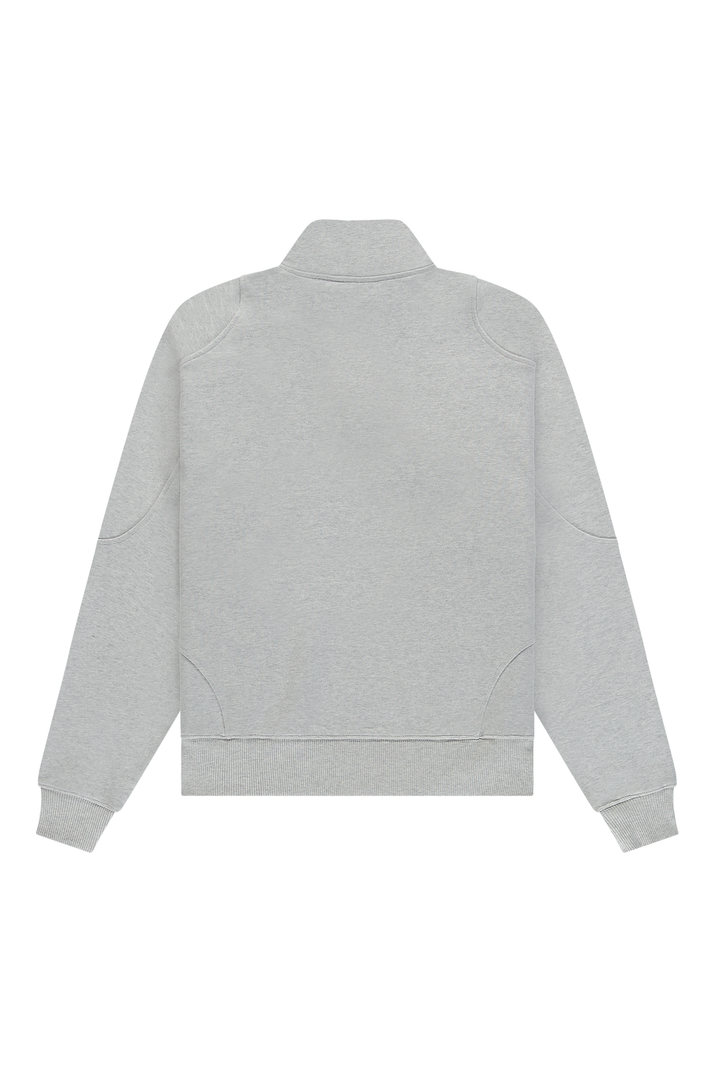 Emblem Half-Zip Sweater Light Grey Melange