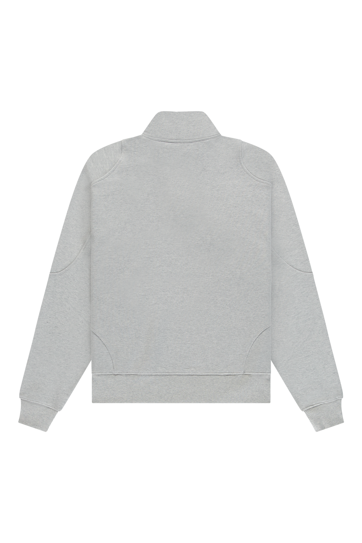 Emblem Half-Zip Sweater Light Grey Melange | Light Grey melange