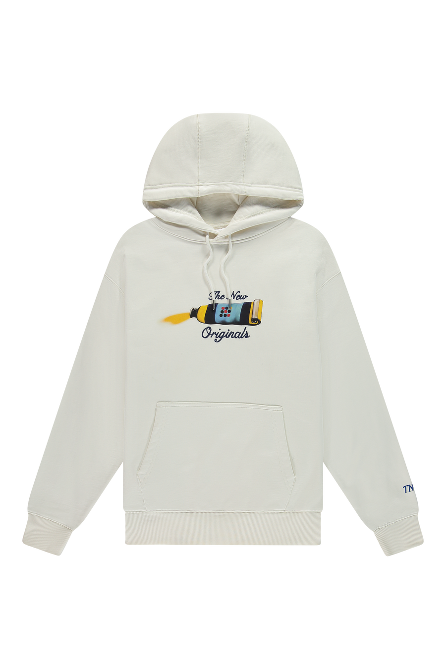 Ink Tube Hoodie White Alyssum