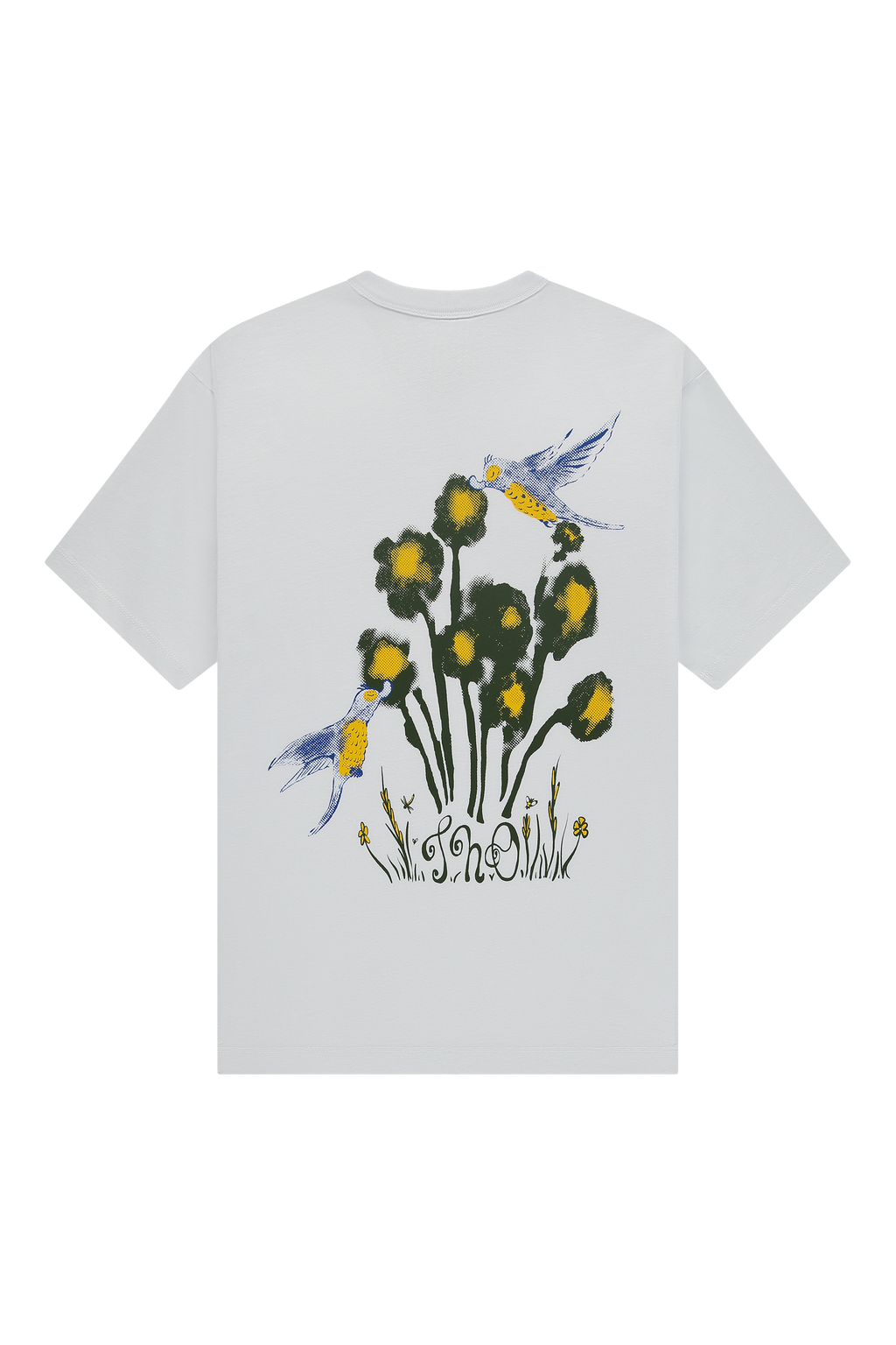 Humming Bird Tee White