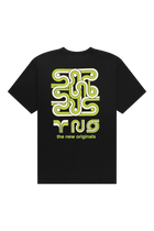 Sergraphic Tee /Lime Punch | Black