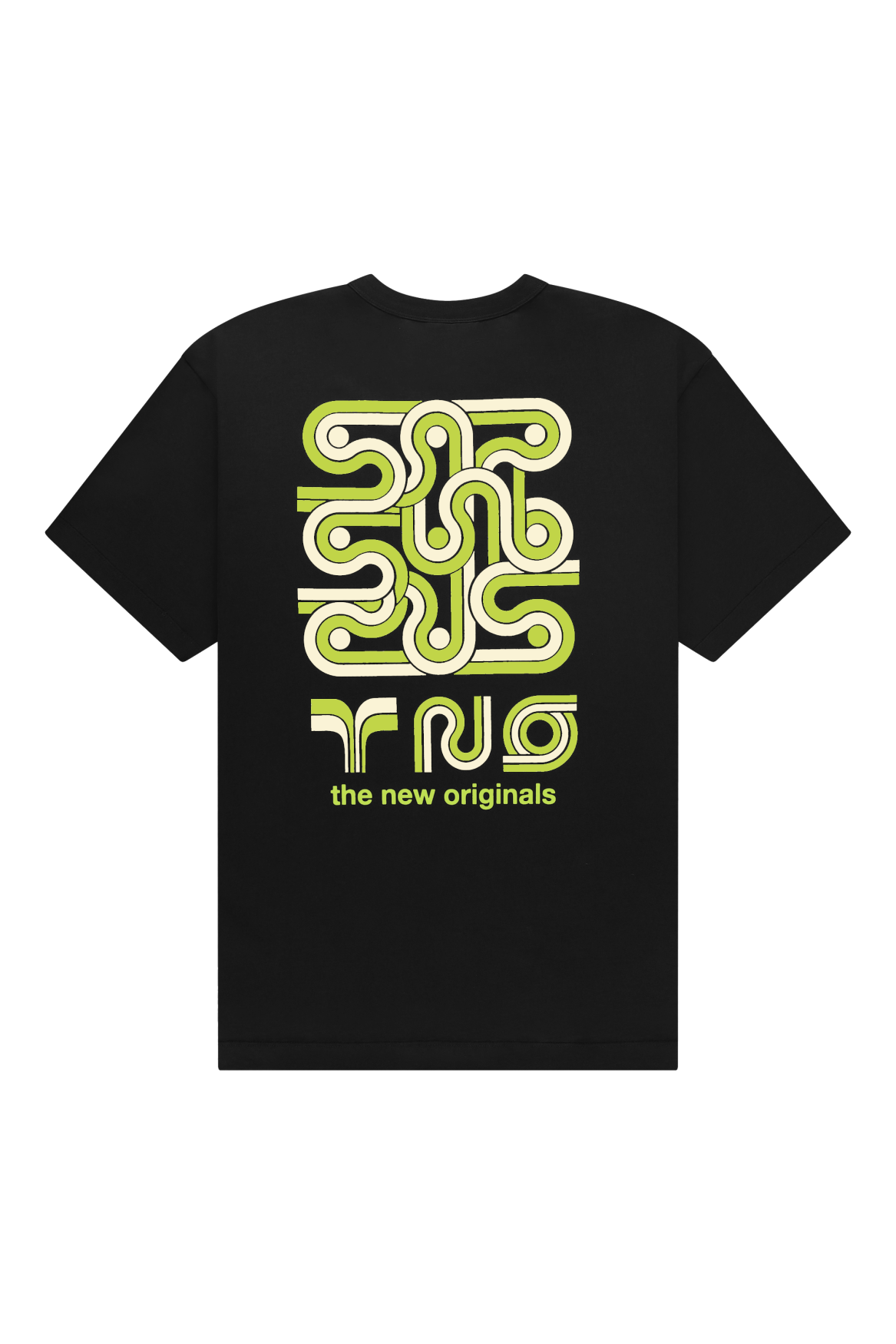 Sergraphic Tee /Lime Punch | Black