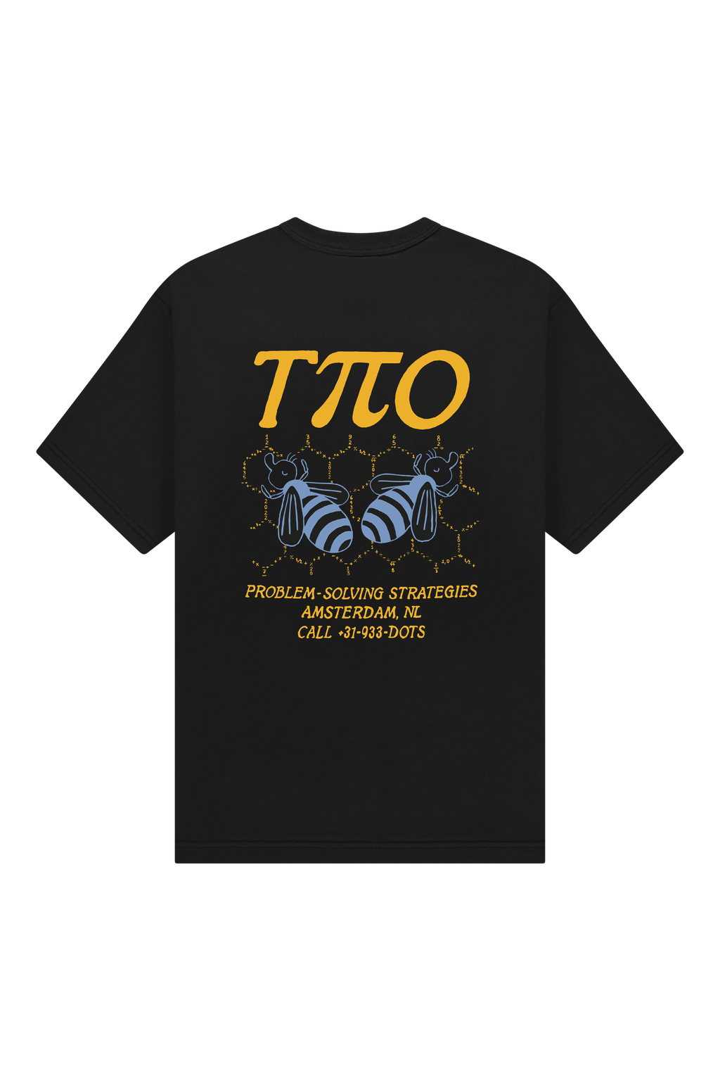 Busy Bee Tee Black