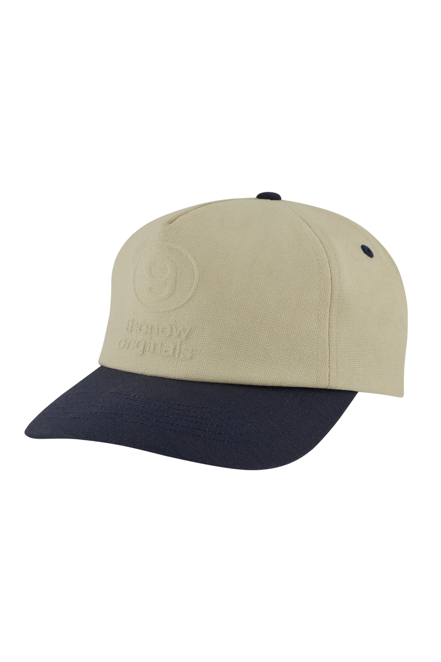9 Emblem Cap White Alyssum / Navy