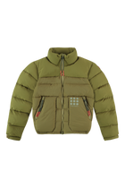 Cloud 9-Dots Down Jacket Green | Green