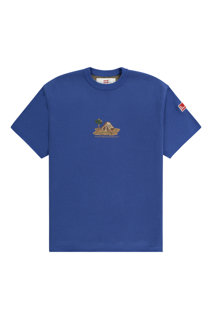 Camping Landscape Knit Tee Surf The Web