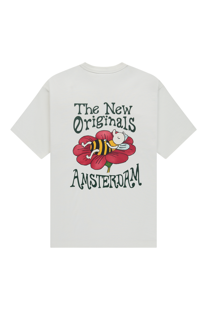 Lazy Bee Tee White Alyssum