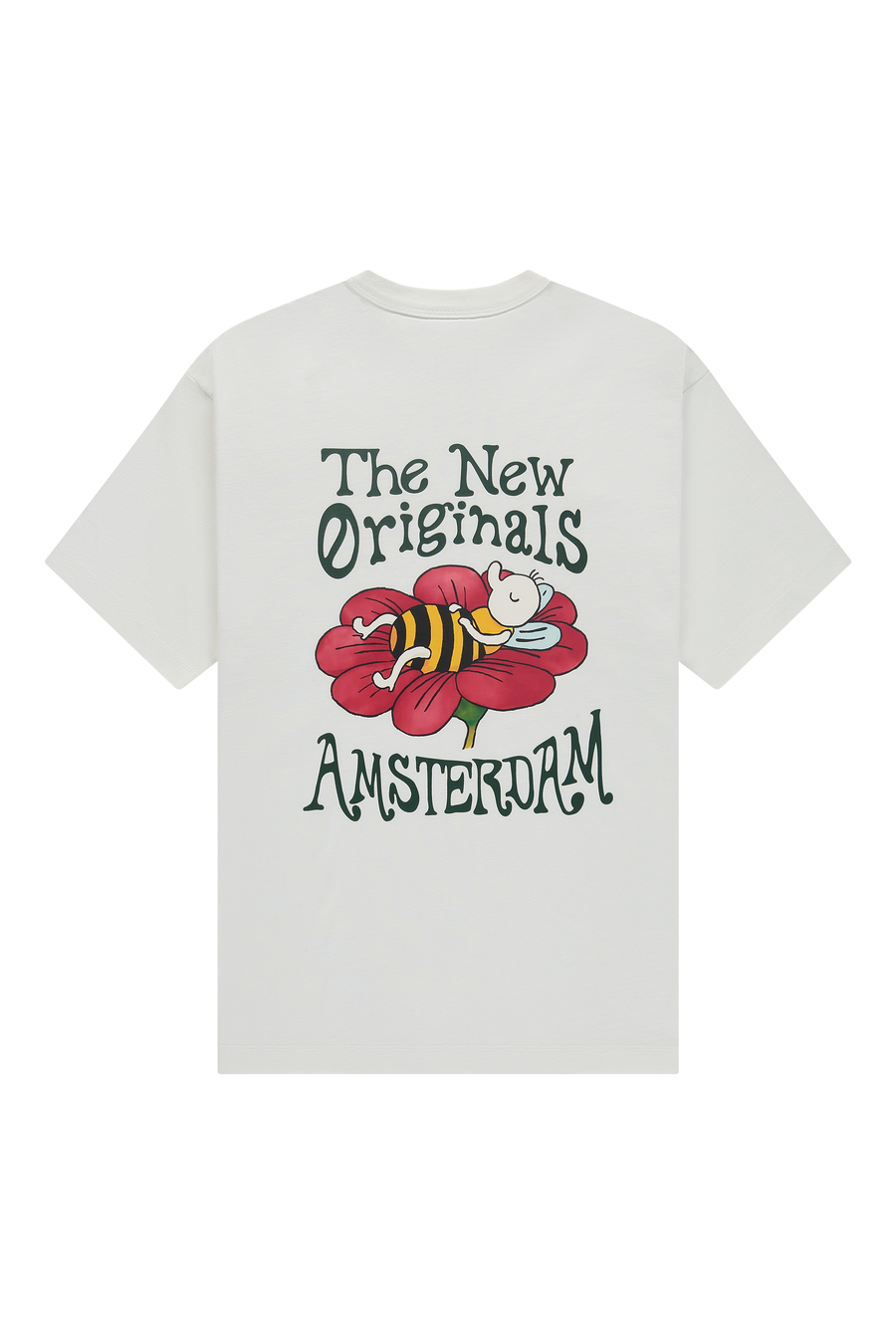 Lazy Bee Tee White Alyssum
