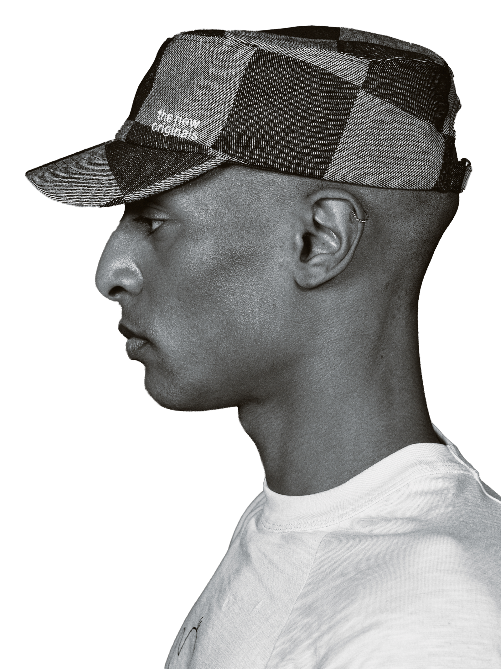 Emblem Denim Cap | Raw Navy