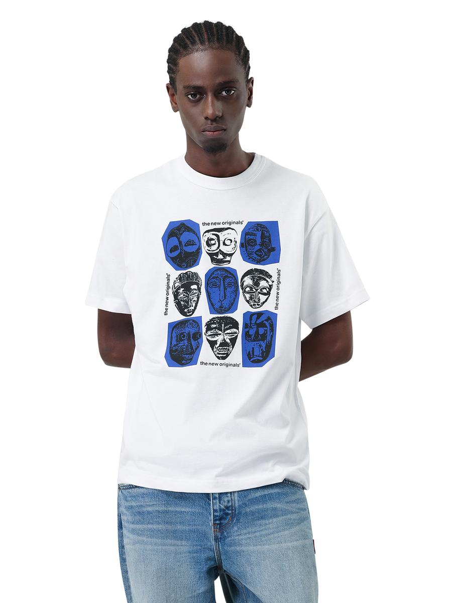Mask Tee | White