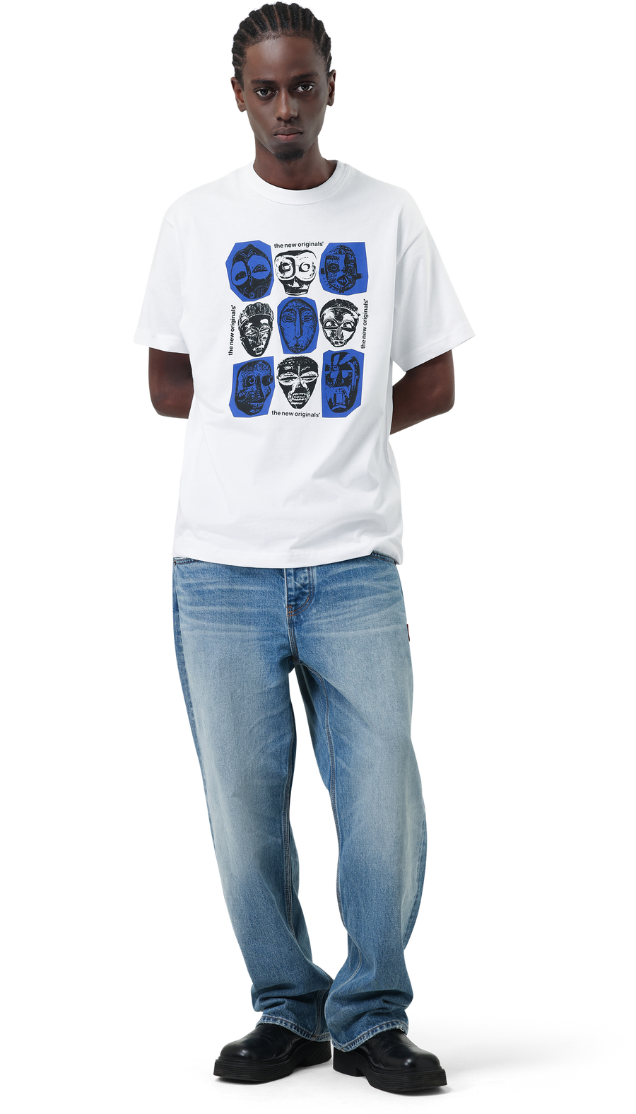 Mask Tee | White