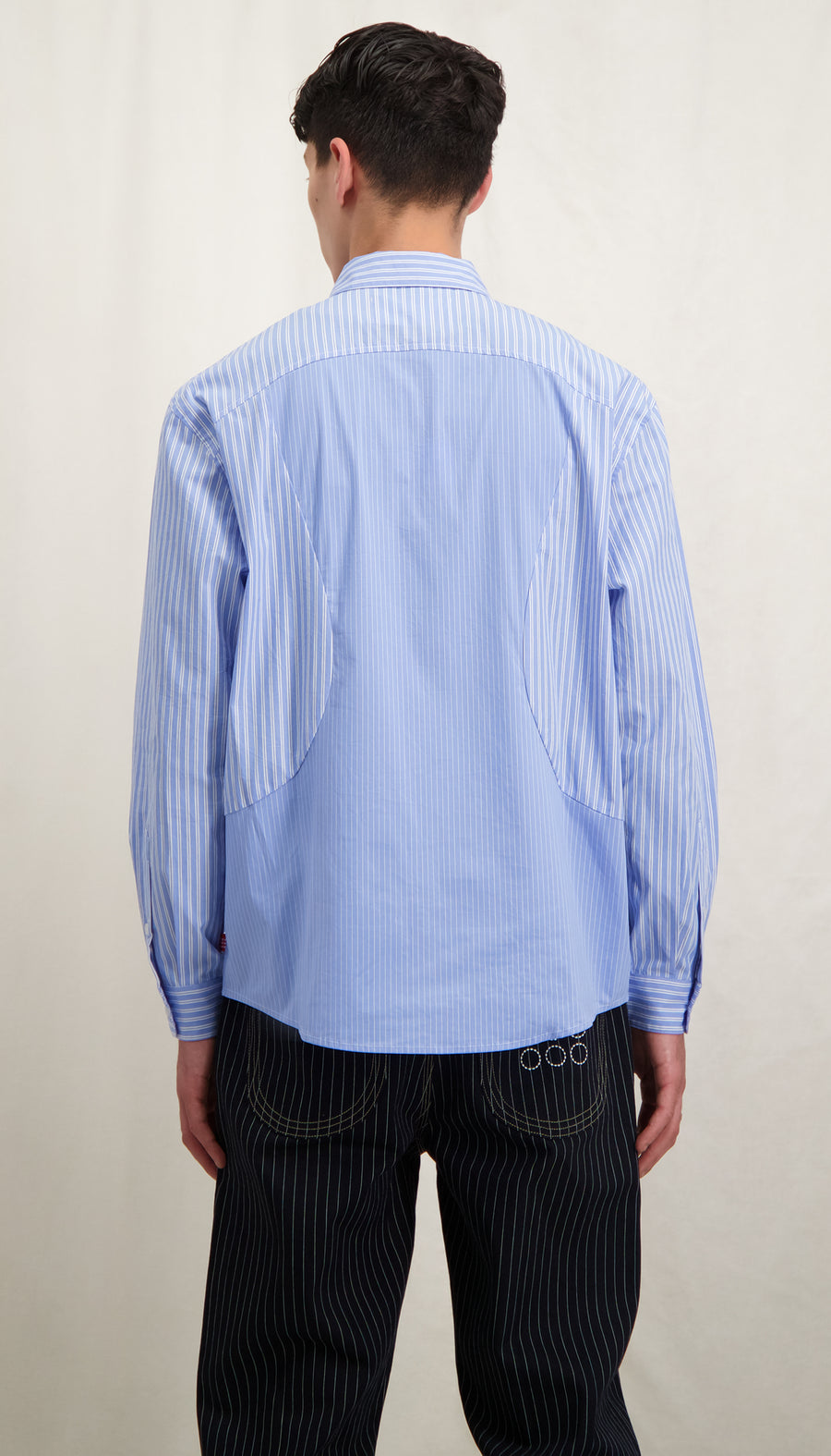 Office Curve Shirt Light Blue