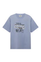 Roots Music Tee | Lush Blue