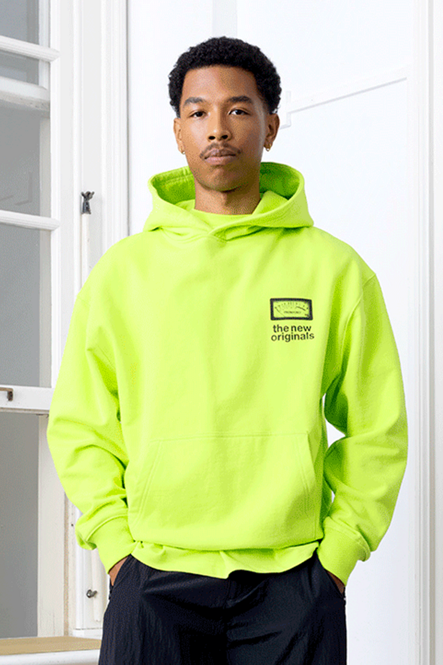 Speaker Hoodie Lime Punch