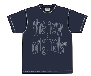 Big Logo Tee | Navy