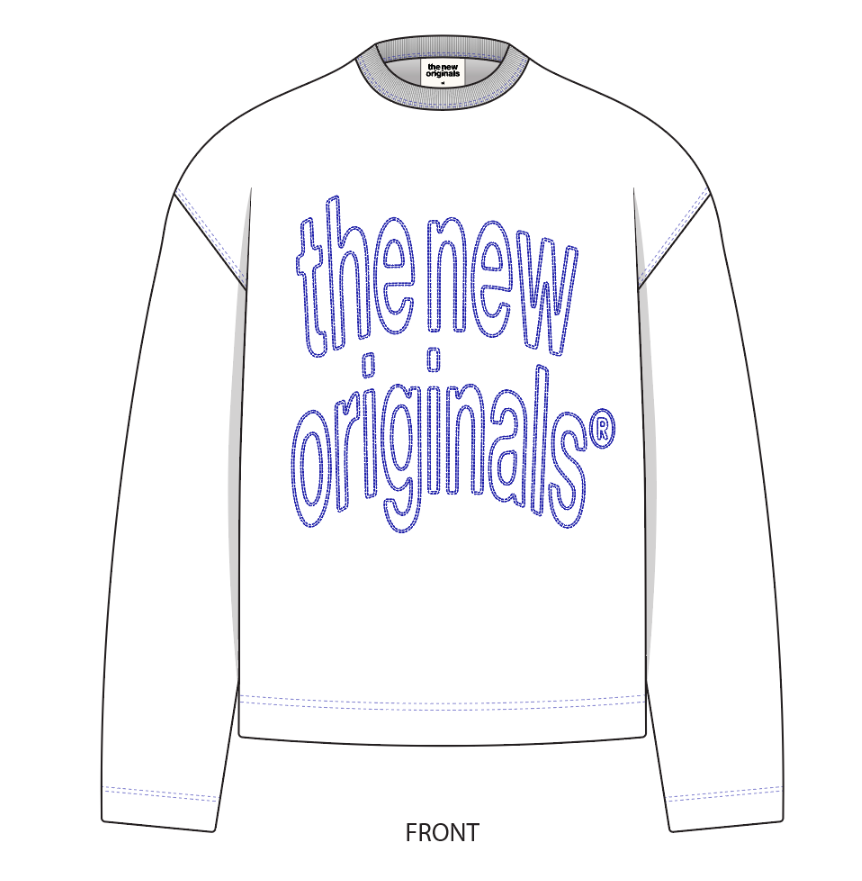 Big Logo Longsleeve | White