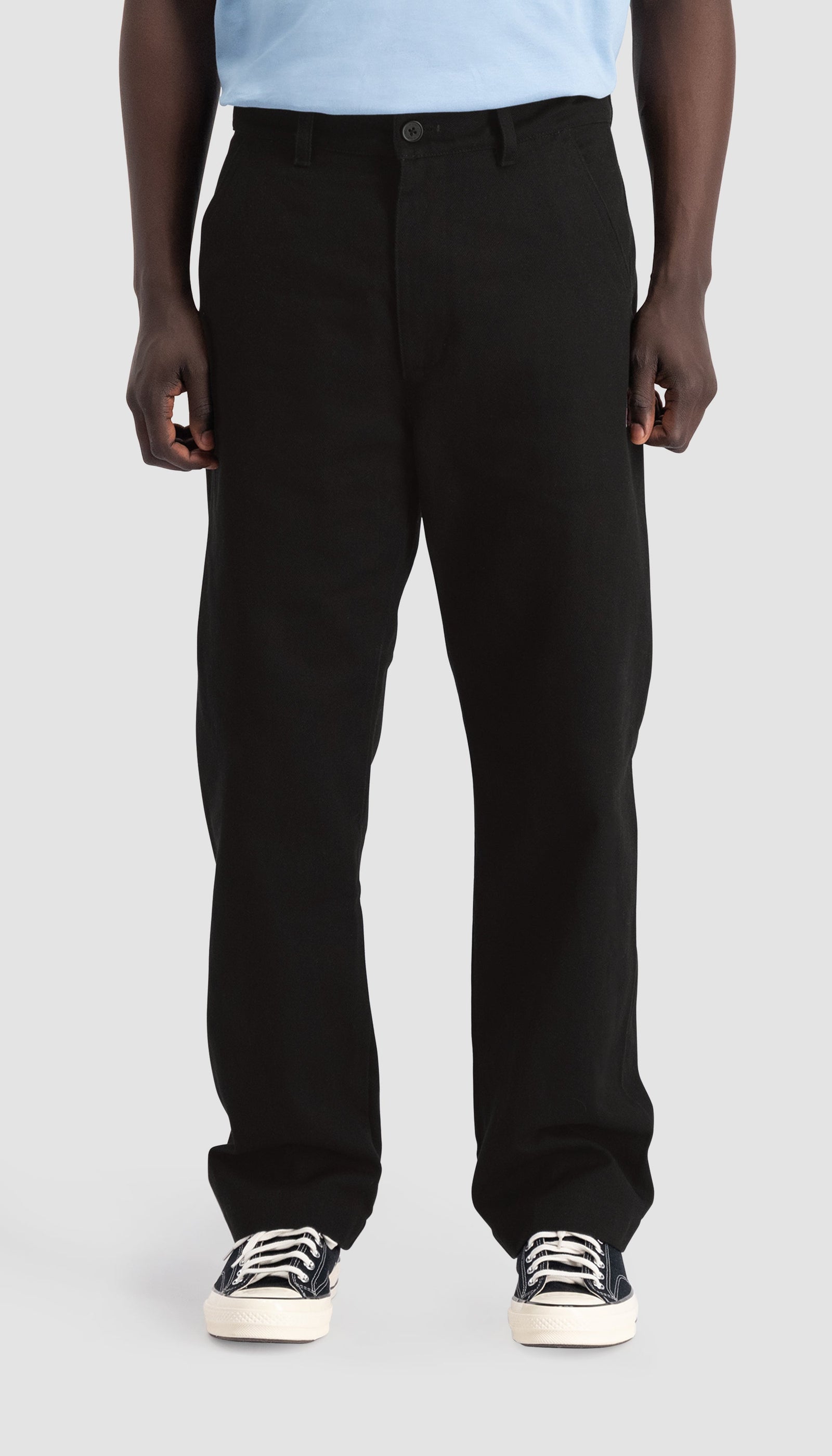 Seamless Chino Trousers Black | Black