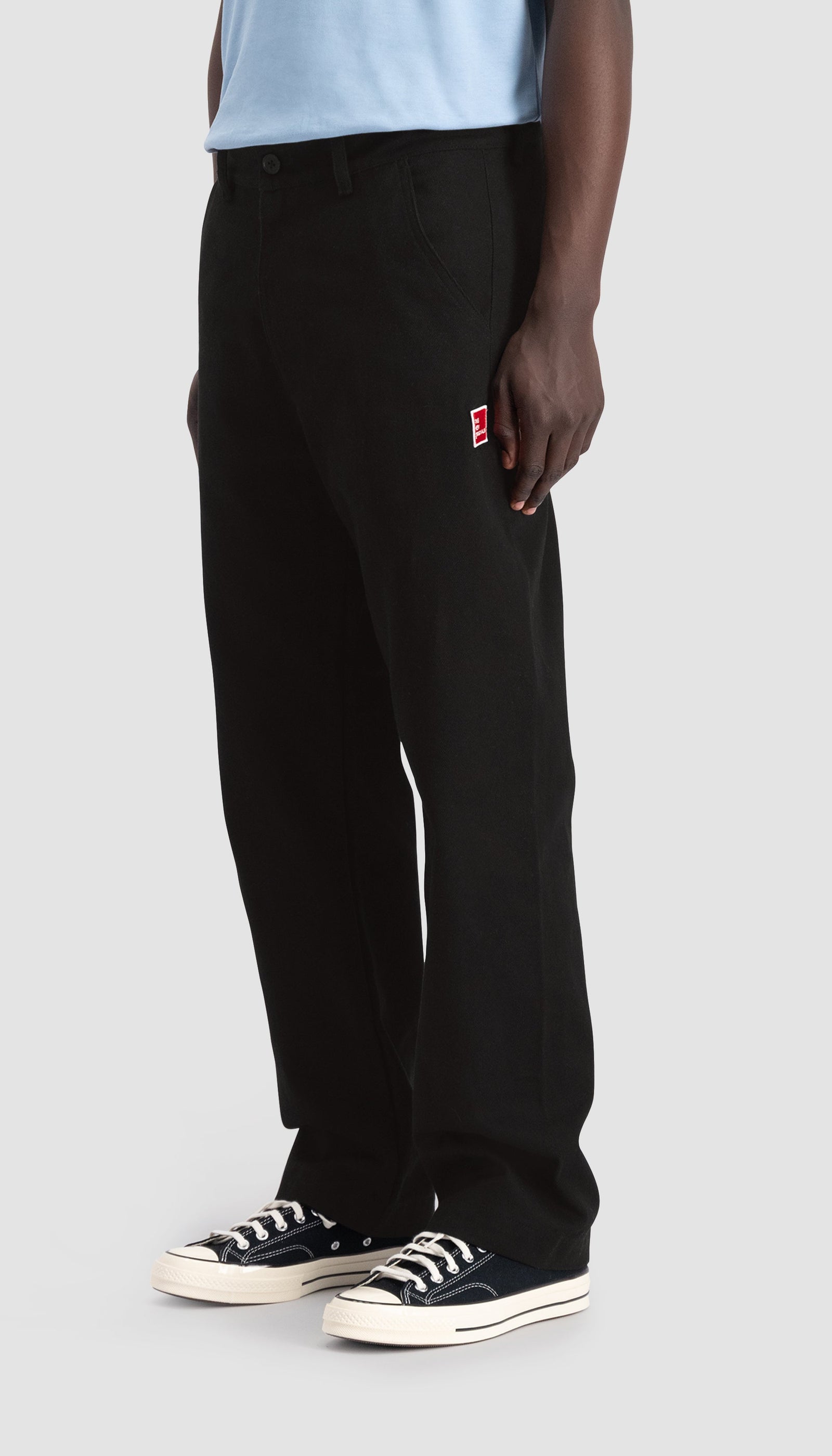 Seamless Chino Trousers Black | Black