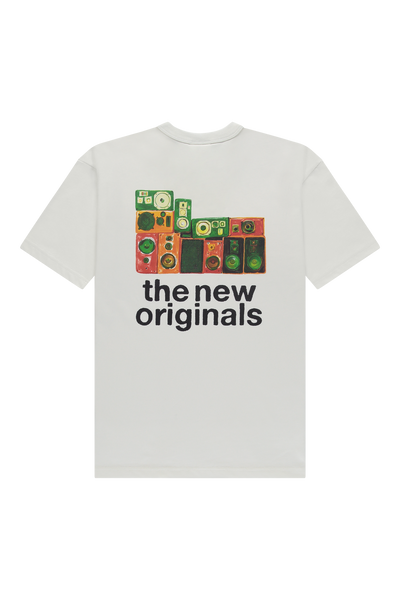Soundsystem Tee | White Alyssum – the new originals