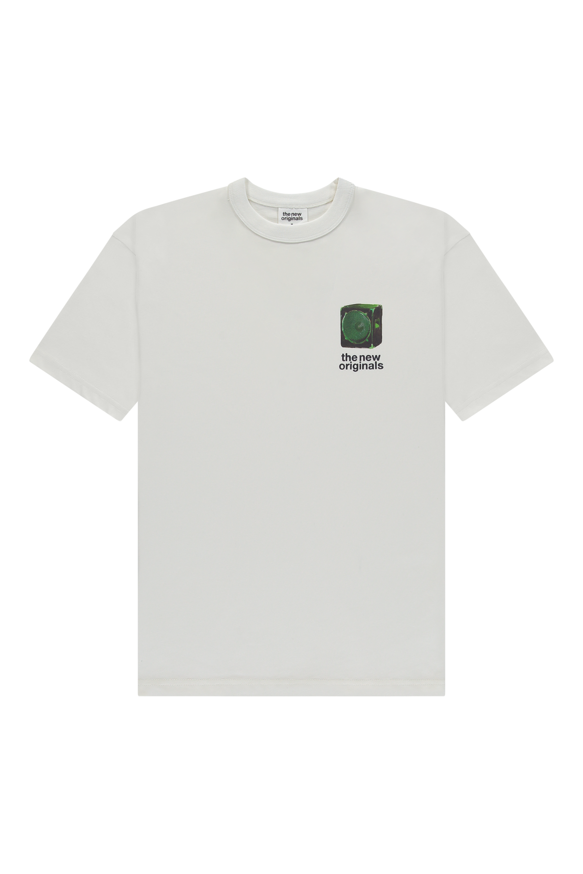 Soundsystem Tee | White Alyssum