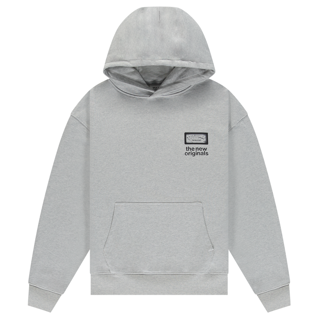 Speaker Hoodie Light Grey Melange