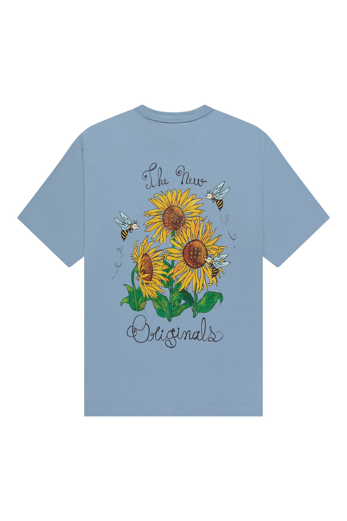 Sunflower Freddies Tee Soft Chambray | Soft Chambray