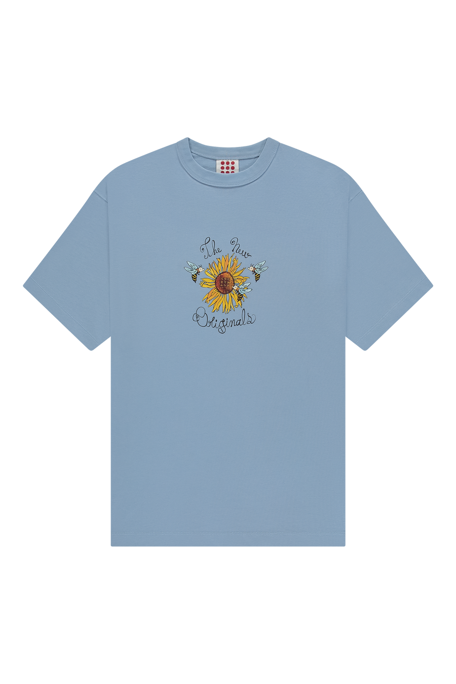 Sunflower Freddies Tee Soft Chambray