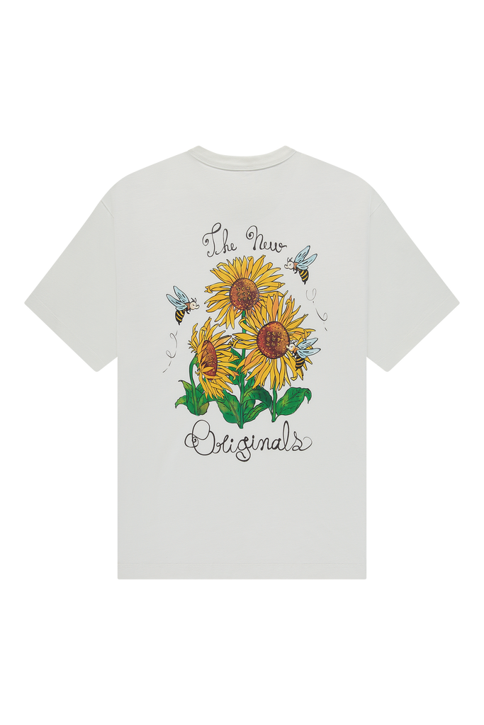 Sunflower Freddies Tee White Alyssum