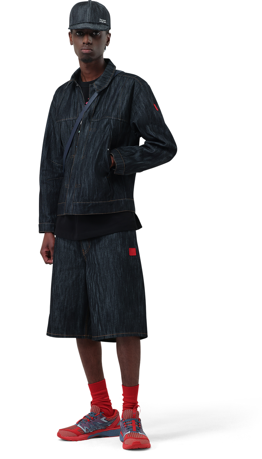 9-Dots Jorts | Raw Denim