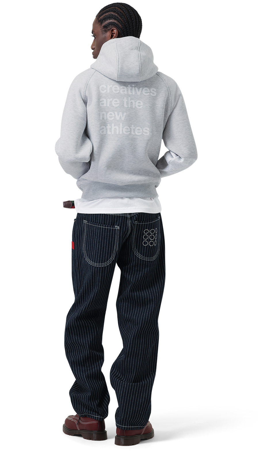 Catna Hoodie | Light Grey melange