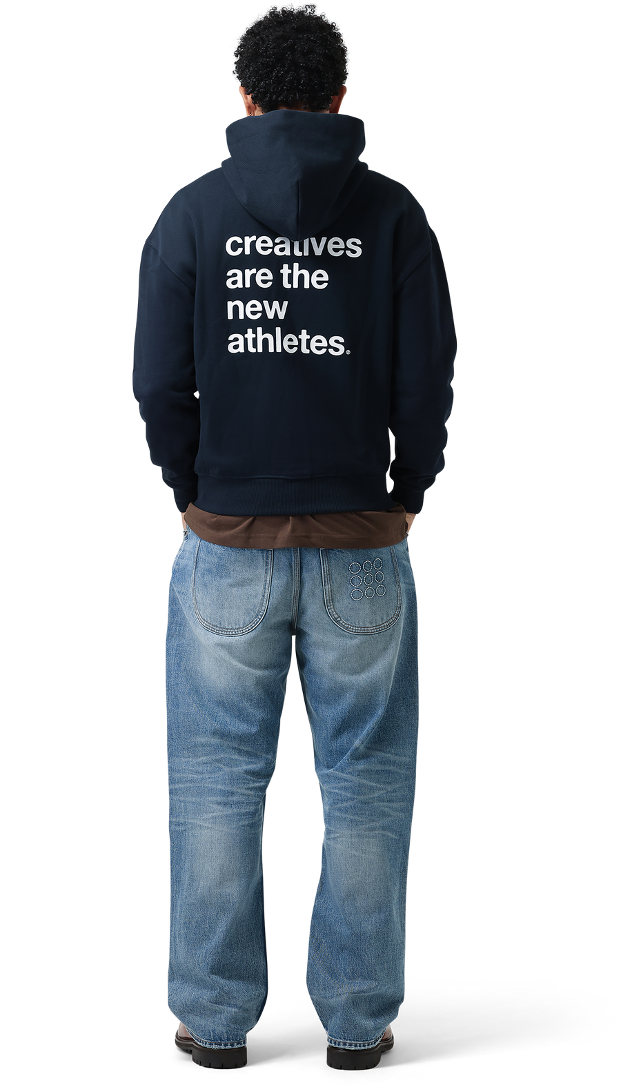 CATNA Zip Up Hoodie | Stock Navy