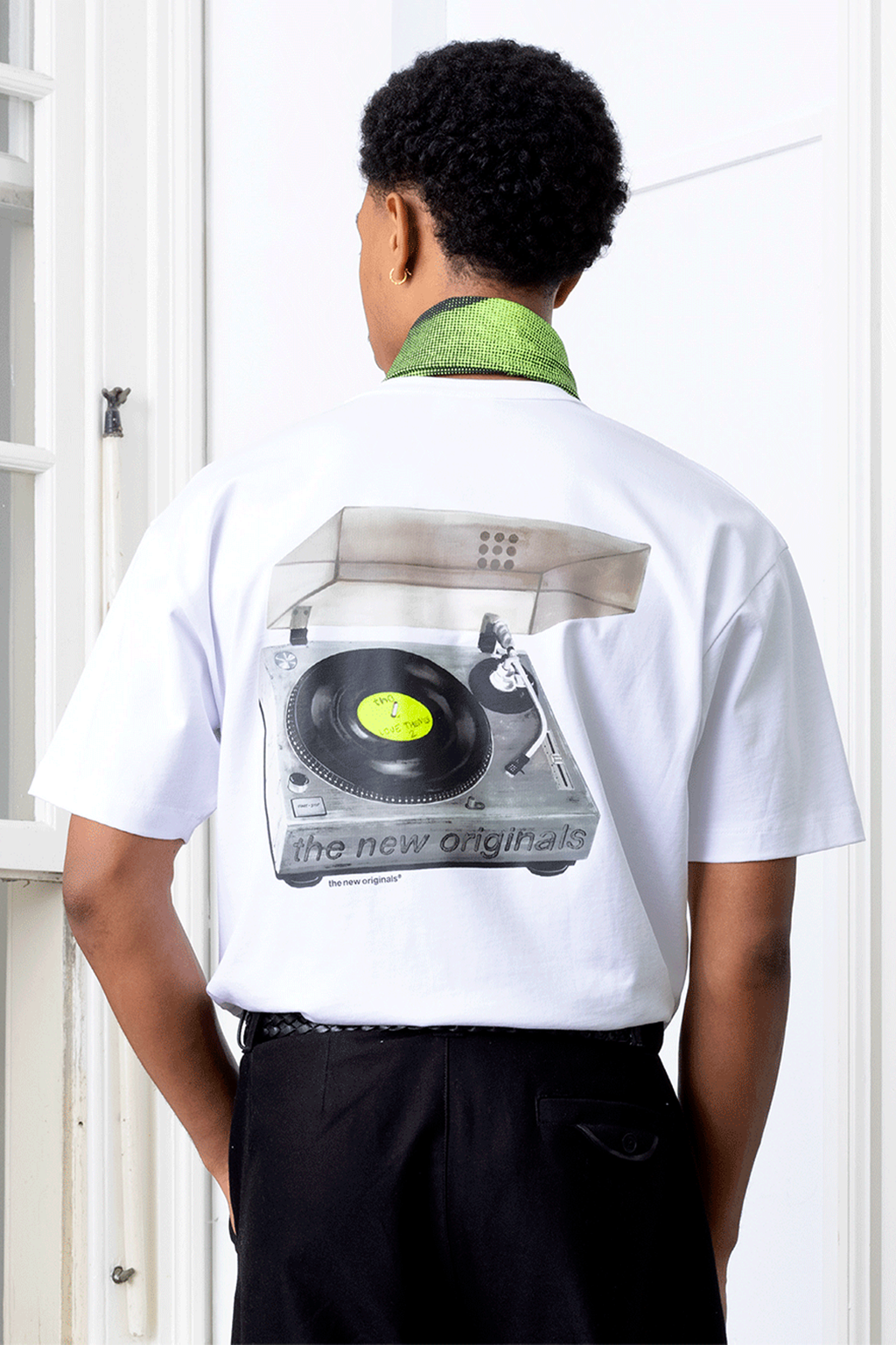 Turntable Tee White | White