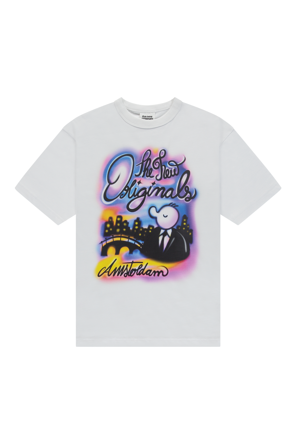 Freddy Airbrush Tee White | White