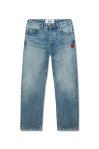 9-Dots Relaxed Jeans | Light Blue