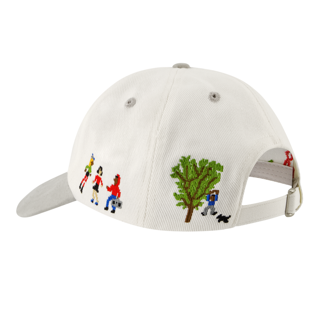 Block Party Cap White Alyssum/Light Grey