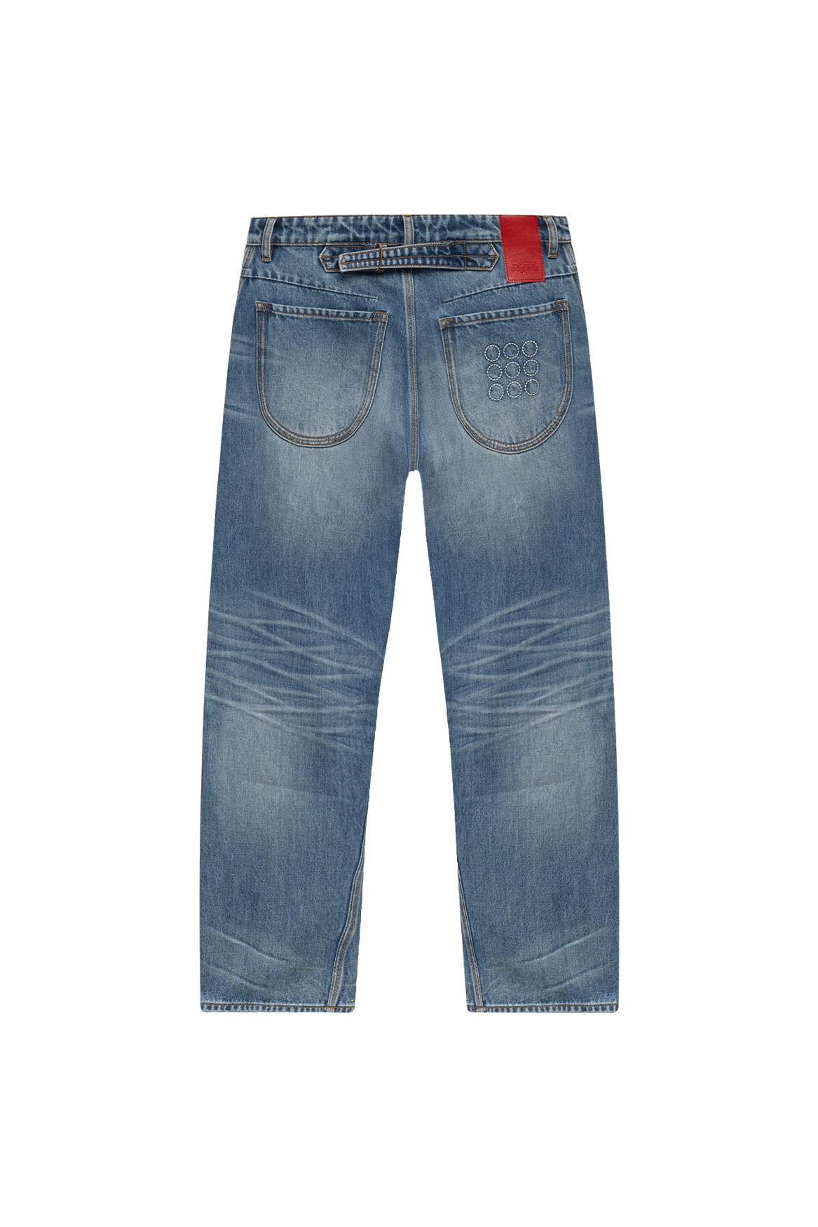 Twisted Seam Jeans | Light wash