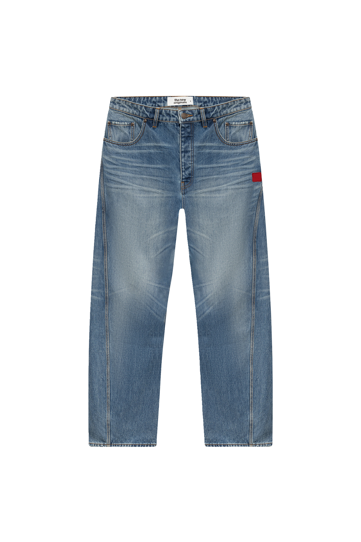 Twisted Seam Jeans | Light wash