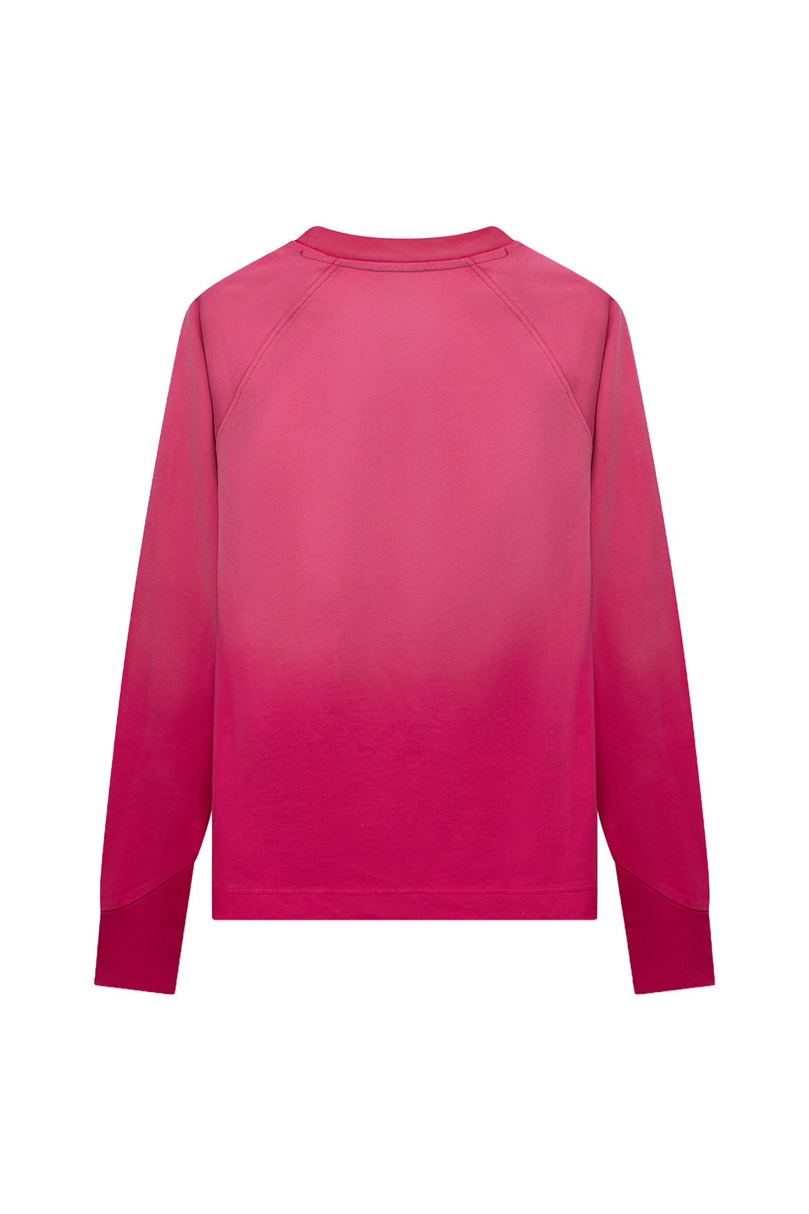 Airbrushed Big Logo Raglan Longsleeve | Beetroot Purple