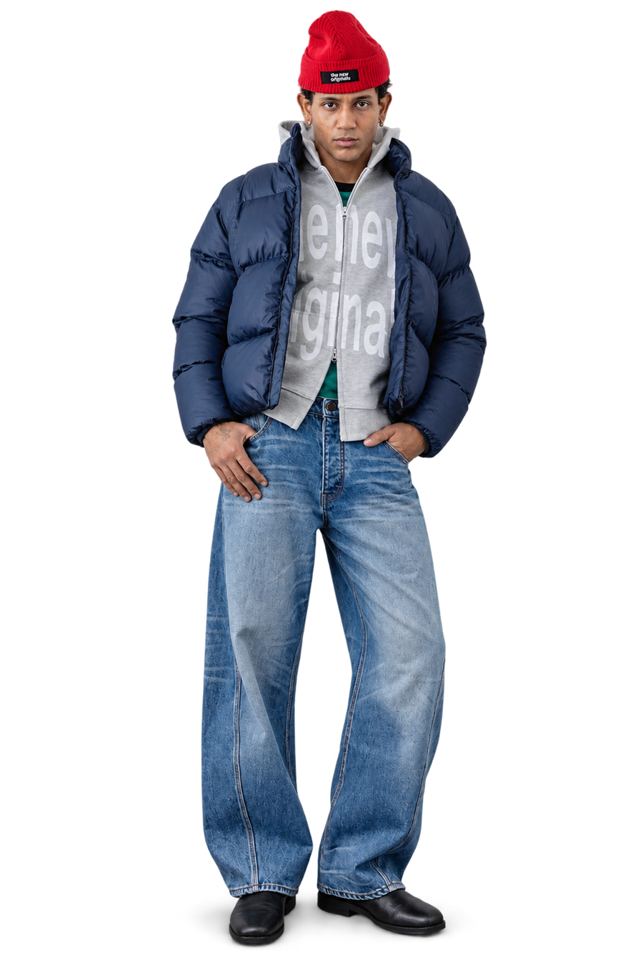 Twisted Seam Jeans | Light wash