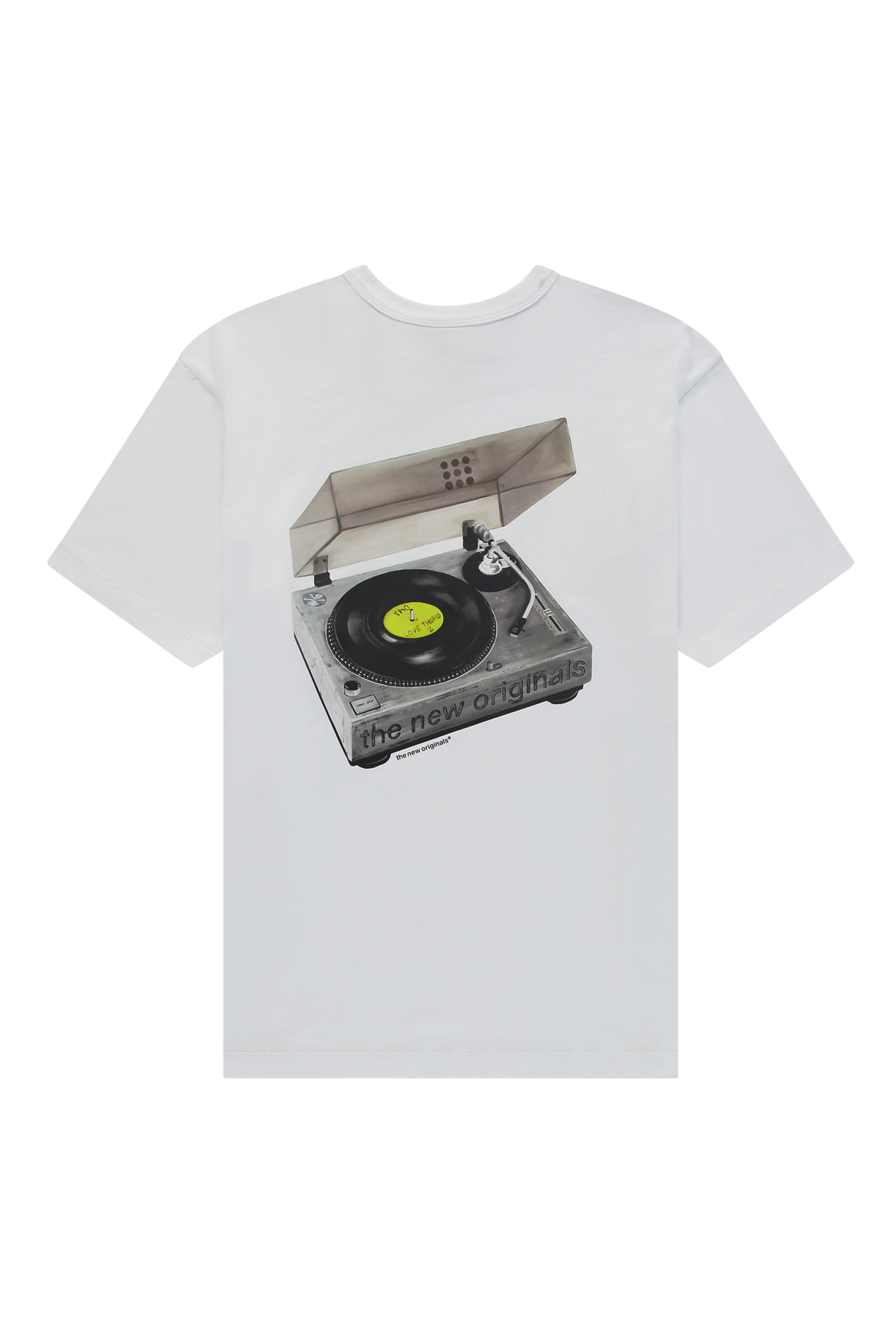 Turntable Tee White | White