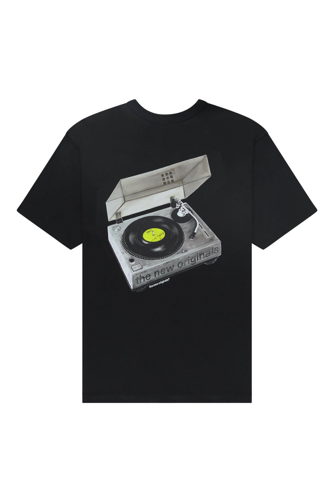 Turntable Tee Black | Black
