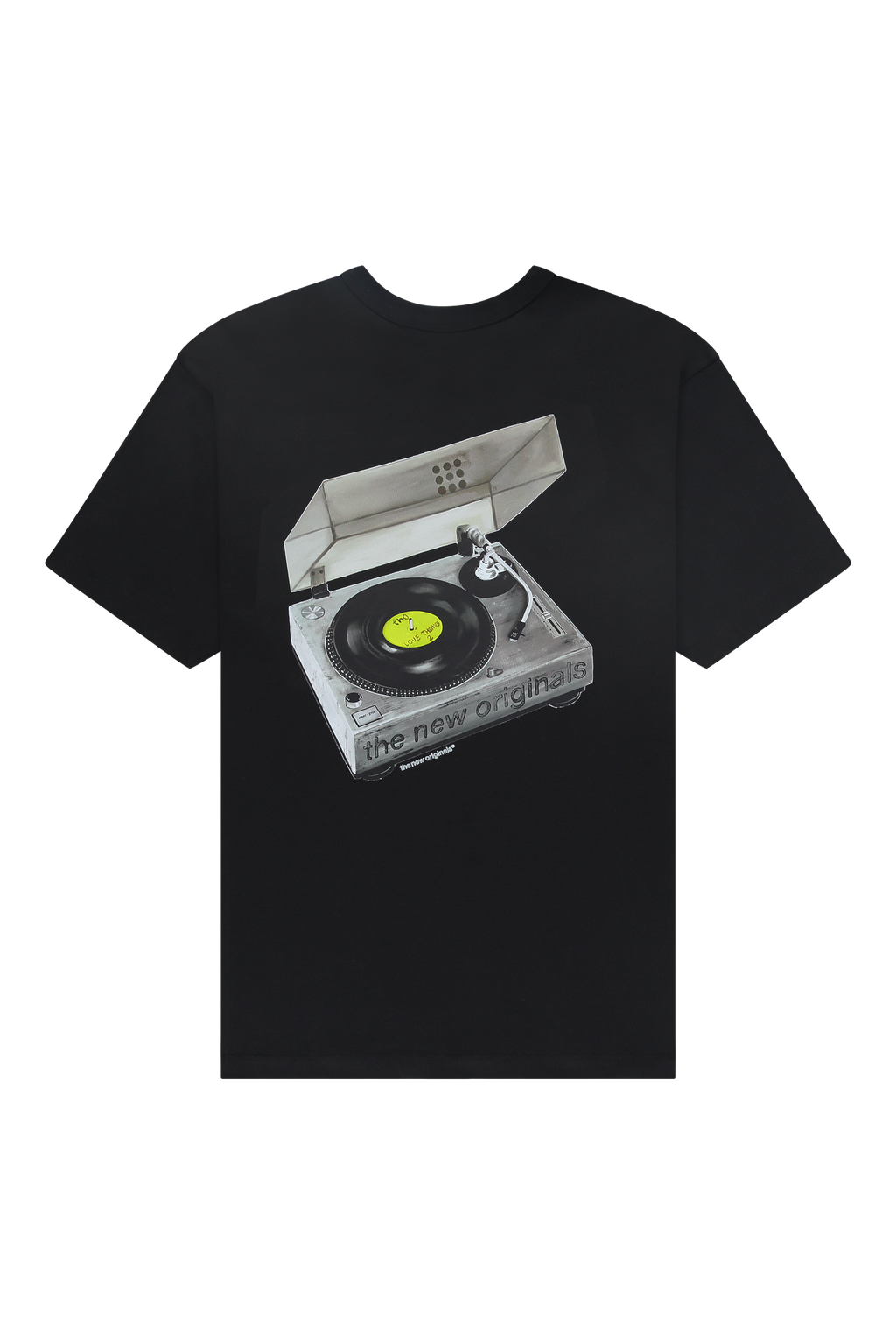 Turntable Tee Black