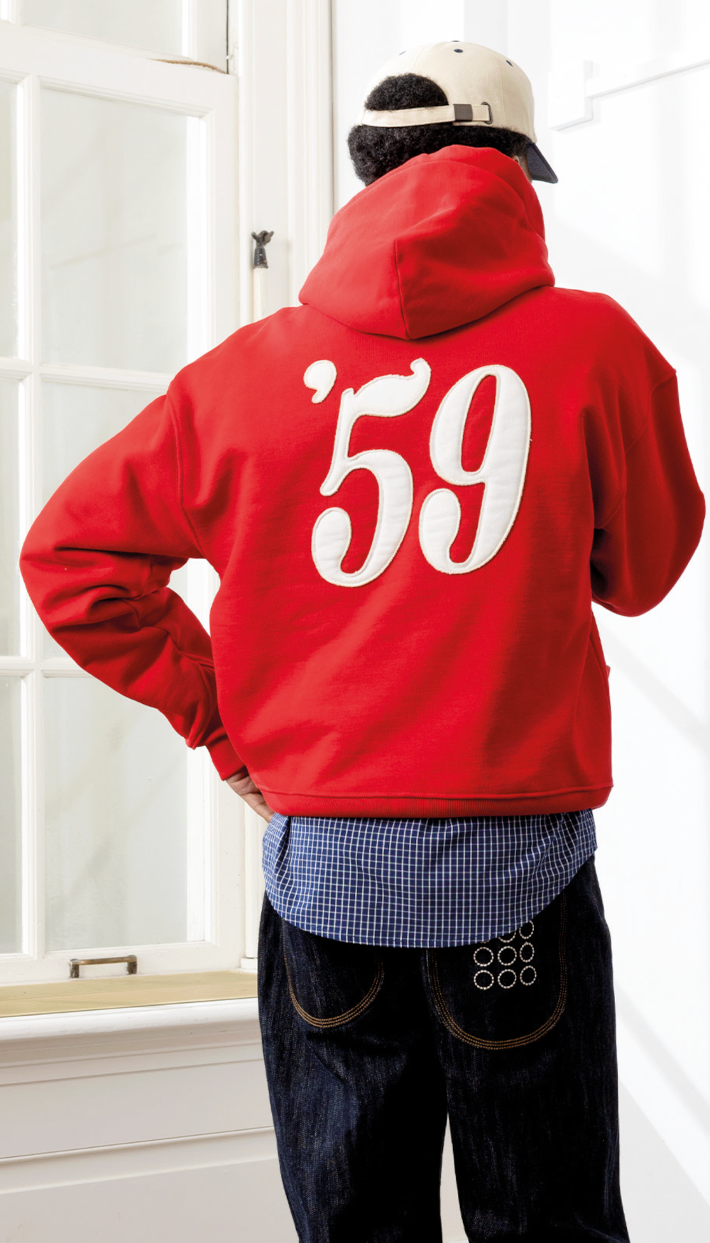 Zeedijk Double Pocket Hoodie | Barbados Cherry