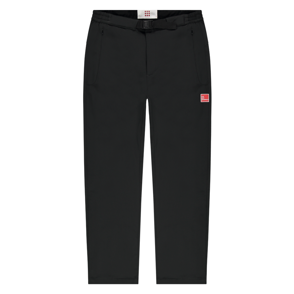 9-Dots Relaxed Tech Pants Black