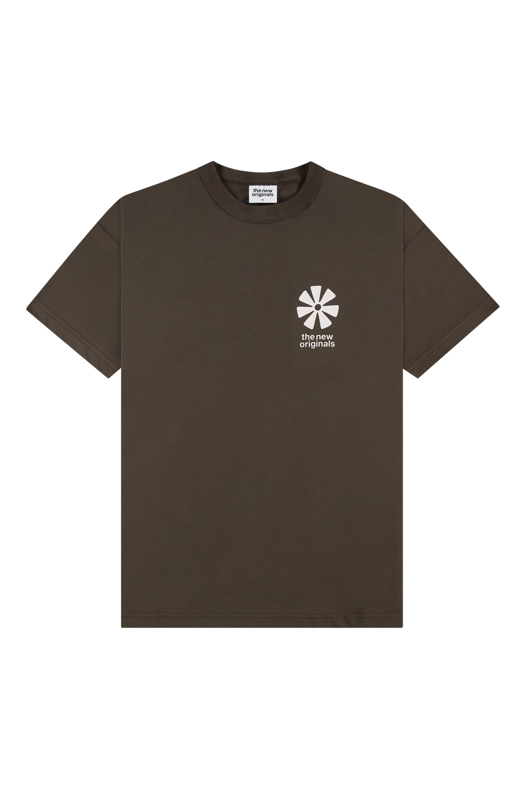 Ananse Adinkra Tee Acid Brown