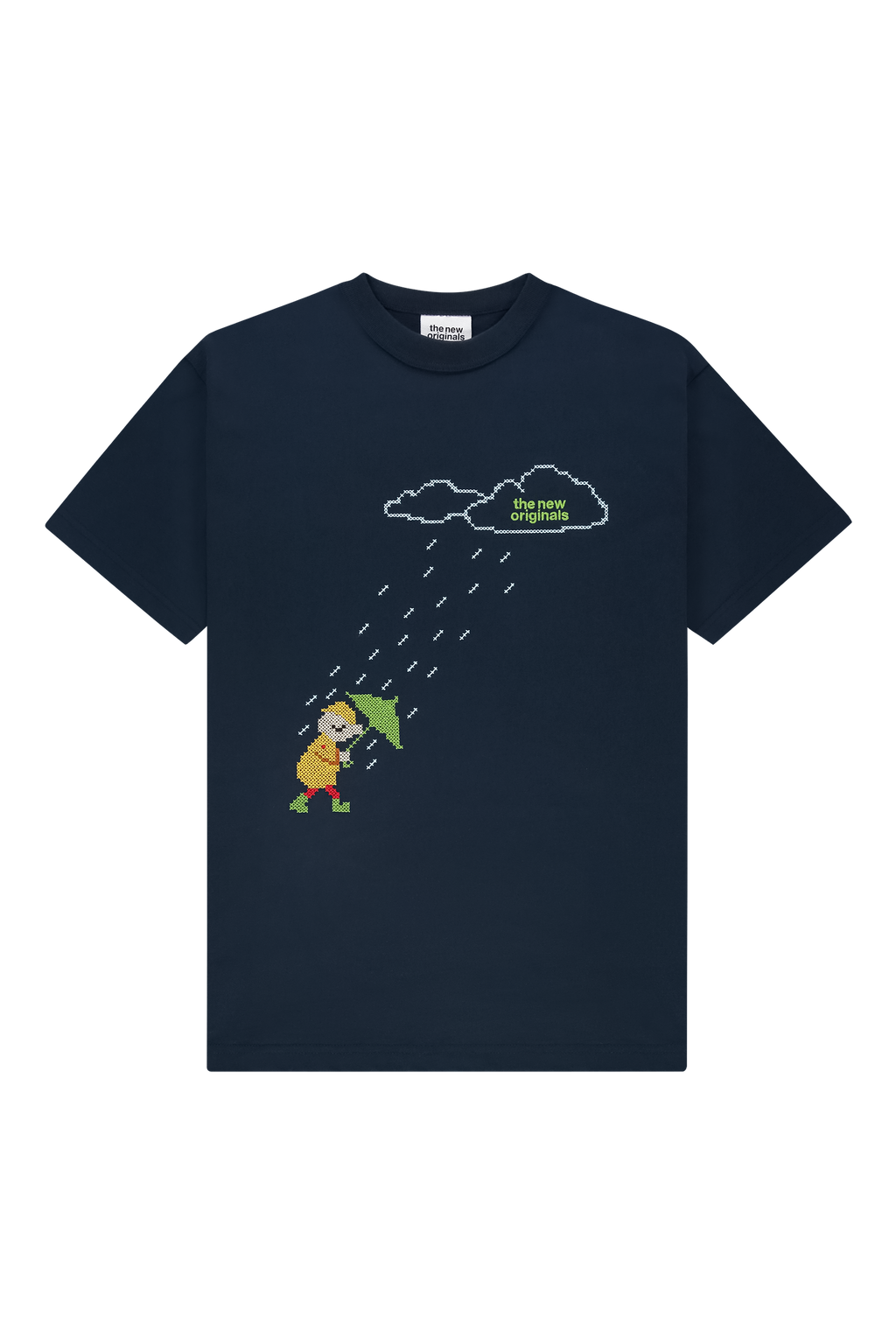 Another Day Tee Stock Navy