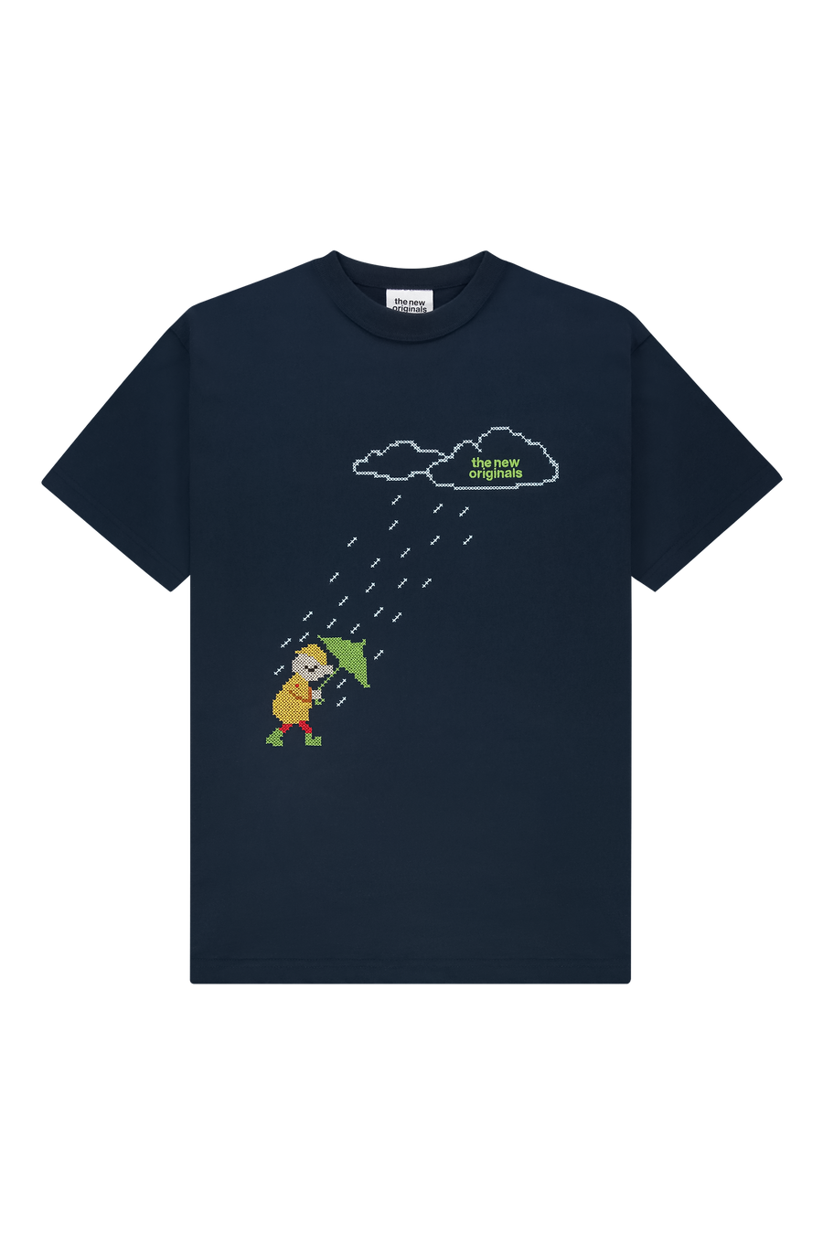 Another Day Tee Stock Navy