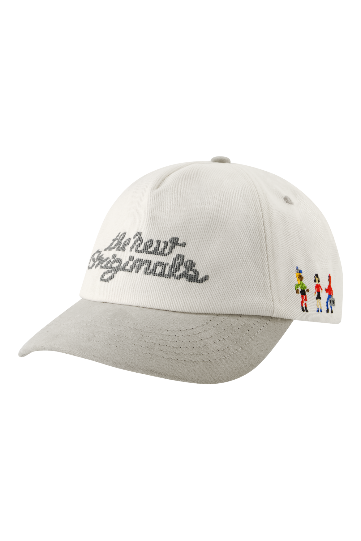 Block Party Cap | White Alyssum / Light Grey